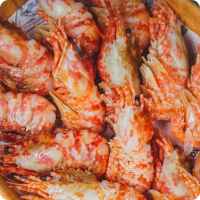 Креветки Дракон с соусом спайси 200г -1}