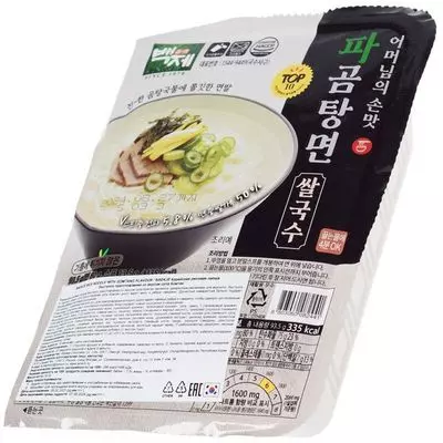 Лапша рисовая быстрого приготовления Baekje Rice Gomtang со вкусом супа ...