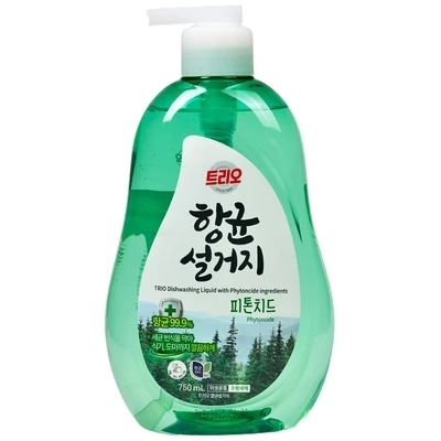 Средство для мытья посуды Trio Phytoncide Корея 750мл-0}