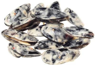 Мидии чилийские в соусе сладкий чили  в двух створках Деликатеска 500г-0}