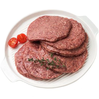 Котлеты для бургеров говяжьи Деликатеска ~900г-0}