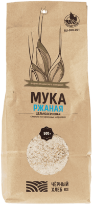Мука ржаная цельнозерновая 1кг - купить в Москве по выгодной цене в ...