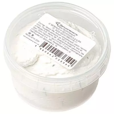 Крем творожный с зеленью и чесноком 9% жир. 200г купить в Москве с ...