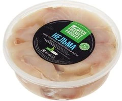 Нельма слабосоленая филе ломтики 500г