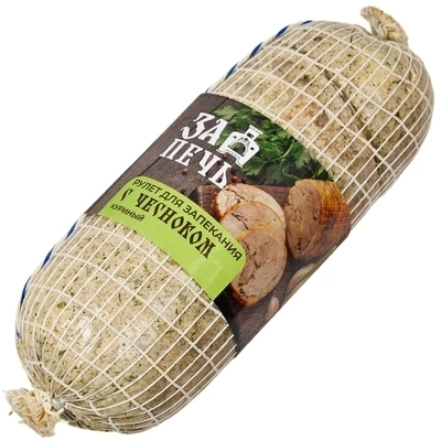 Рулет для запекания с чесноком Куриный 800г-1}