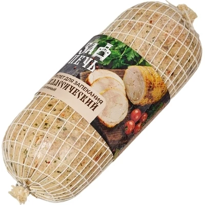 Рулет для запекания из мяса кур Классический 800г-1}
