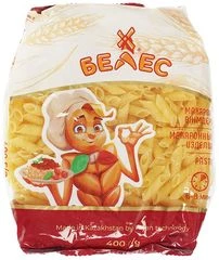 Макаронные изделия Перышко Белес Казахстан 400г