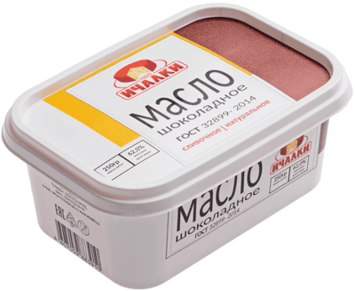Масло шоколадное Ичалки 62% жир., 250г - купить в Москве по выгодной ...