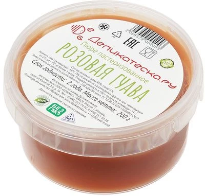 Пюре из розовой гуавы 200г-0}