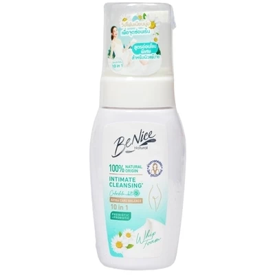 Пенка для интимной гигиены Benice Extra Care Экстракт ромашки Тайланд 120мл-0}