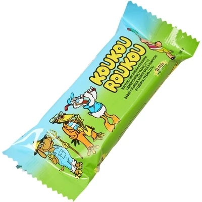 Вафли Koukou Roukou с молочным шоколадом и начинкой из какао-крема Греция 25г-0}