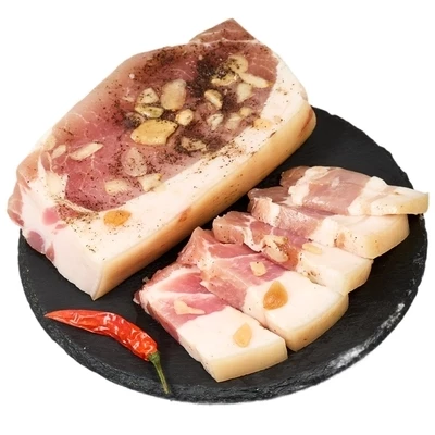 Сало соленое по-белорусски Деликатеска ~550г-0}