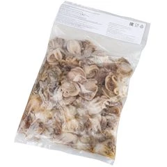 Осьминог мини молодой потрошеный без глаз и челюстей 1кг 