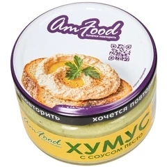 Хумус с соусом песто Am Food 200г