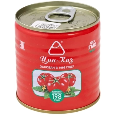 Томатная паста Цин-Каз 198г -0}