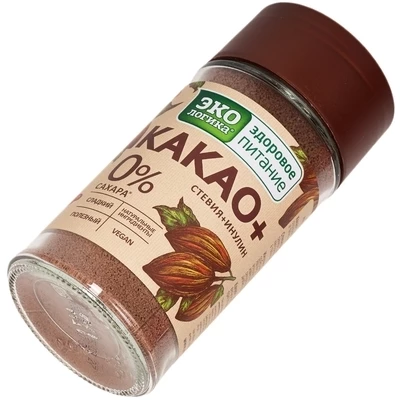 Какао+ без сахара Экологика 125г-1}