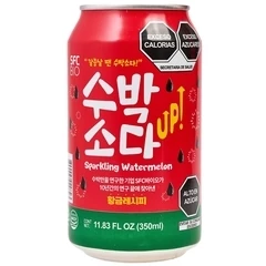 Напиток газированный с арбузным соком Корея 350мл
