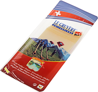 Сыр Грюйер нарезка 50% жир., 150г