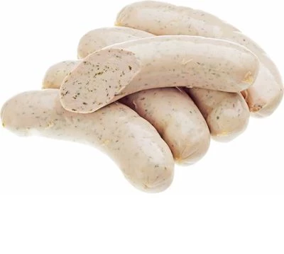 Колбаски Мюнхенские белые из свинины вареные Деликатеска ~400г-0}