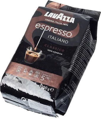Кофе в зернах Lavazza Эспрессо 1кг-1}