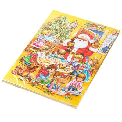 Шоколадный новогодний набор Адвент календарь Германия 75г-1}