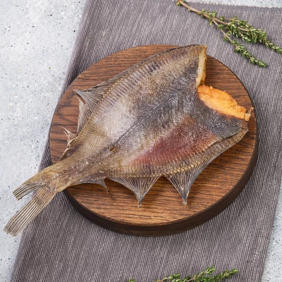 Камбала вяленая с икрой ~150г-1}