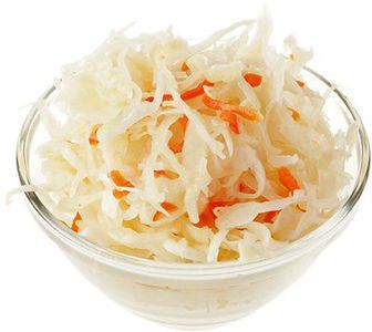 Капуста квашеная с морковью 500г