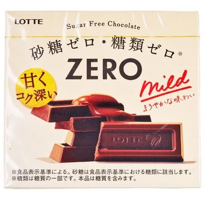 Шоколад без сахара Зеро Милд Lotte Япония 50г-0}