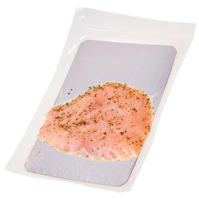 Лосось атлантический слабосоленый с укропом филе-слайсы Деликатеска 100г-1}