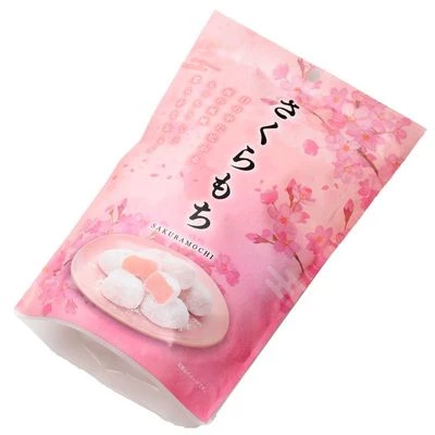 Пирожное Моти с сакурой Seiki Лепестки сакуры Япония 130г-1}