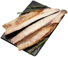 Омуль потрошеный горячего копчения ~700г