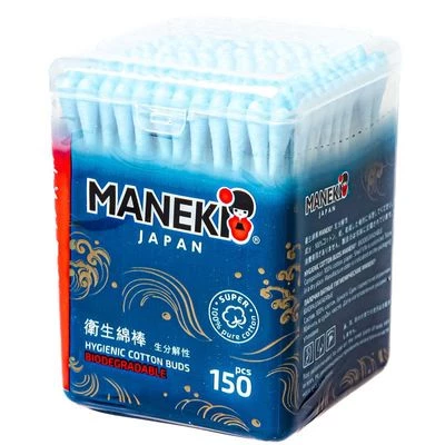 Ватные палочки Maneki Япония 150шт-0}