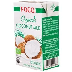 Кокосовое молоко Organic Foco Вьетнам 250мл