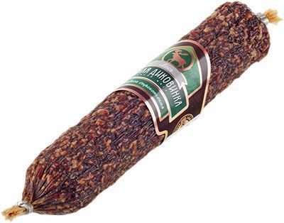 Колбаса из мяса лося ~ 250г - купить в Москве по выгодной цене в ...