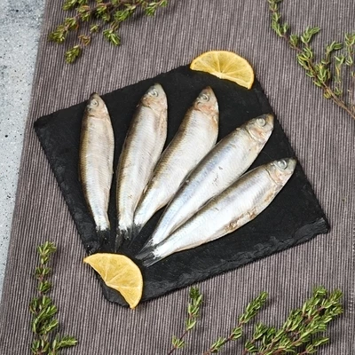 Балтийская килька в солевой заливке пряного посола Деликатеска 450г-1}