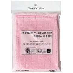 Тряпка мягкая из микрофибры с жаккардовым плетением 1шт