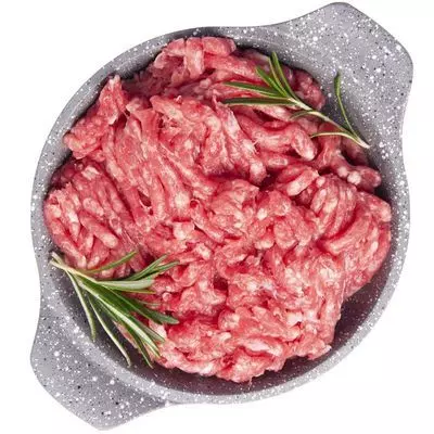 Фарш из мраморной говядины и свинины охлажденный Деликатеска 400г ...