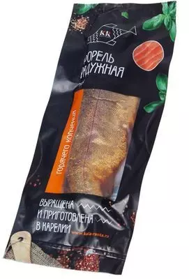 Форель радужная горячего копчения тушка ~800г - купить в Москве по ...