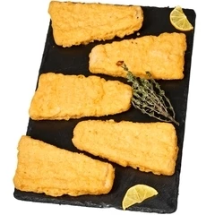 Треугольники лососевые в кляре 500г