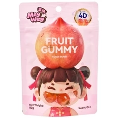 Жевательный мармелад Mey Wey 4D со вкусом персика Китай 80г 