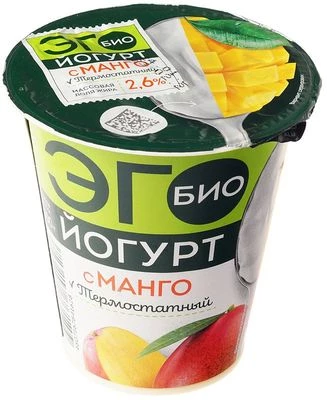 Био-йогурт Эго с манго термостатный 2.6% жир. 300г-0}
