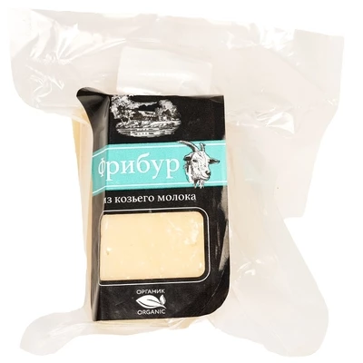 Сыр твердый Фрибург из козьего молока Усадьба Деревягино 50% жир. 200г-1}