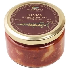 Щука обжаренная в томате Ради Вкуса 210г