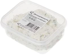 Крем творожный с чесноком и зеленью 200г