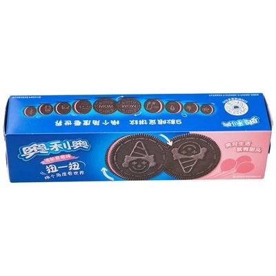 Печенье Oreo со вкусом клубники Китай 97г-1}