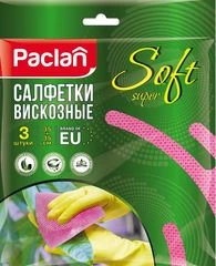 Салфетки вискозные Paclan Китай 3шт