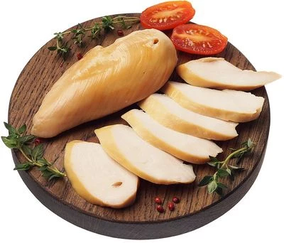 Грудка куриная варено-копченая Мясное раздолье ~350г-0}