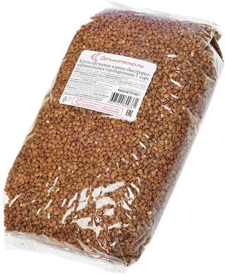 Крупа гречневая ядрица пропаренная быстроразваривающаяся Деликатеска 900г-1}