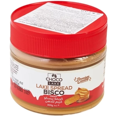 Шоколадная паста с кремом Биско Choco Lake Иордания 300г-0}