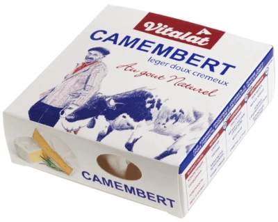 Сыр Камамбер с белой плесенью мягкий 45% жир. 125г-0}